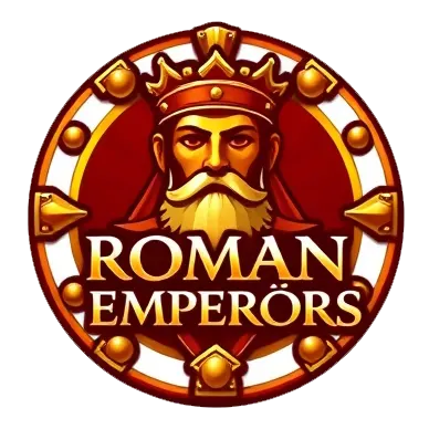 Roman Emperors slot machine logo